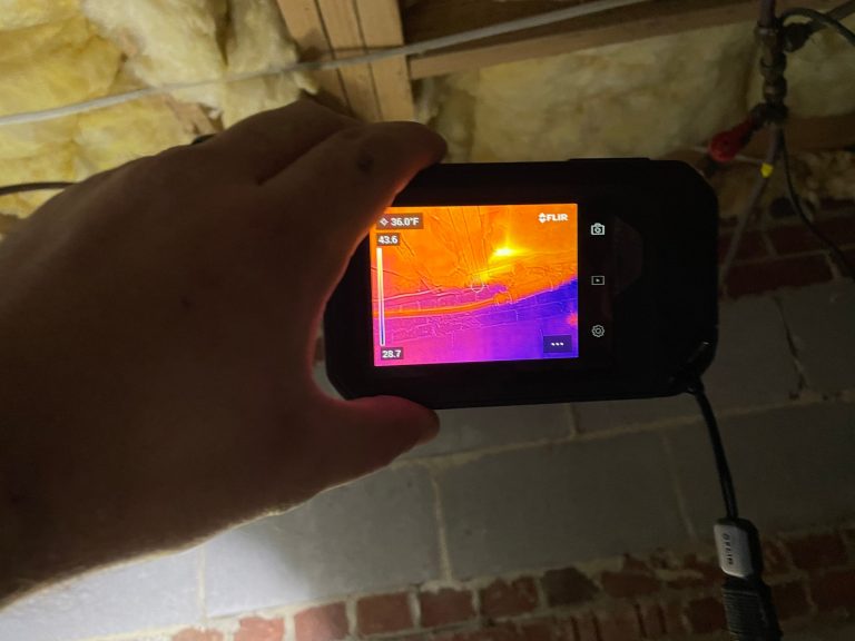 Thermal camera for opossum removal in the Raleigh Durham area