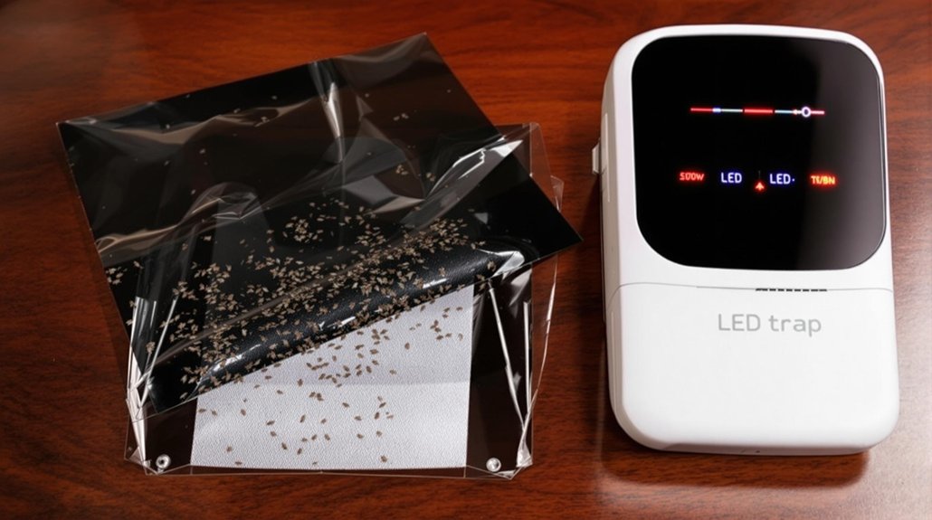 evaluating trap efficiency methods