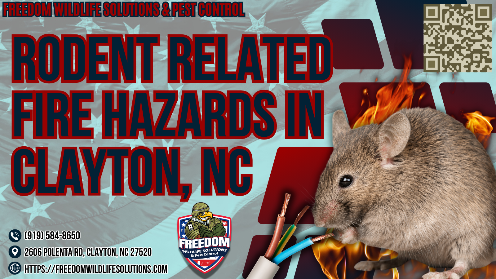 Rodent Related Fire Hazards in Clayton, NC.