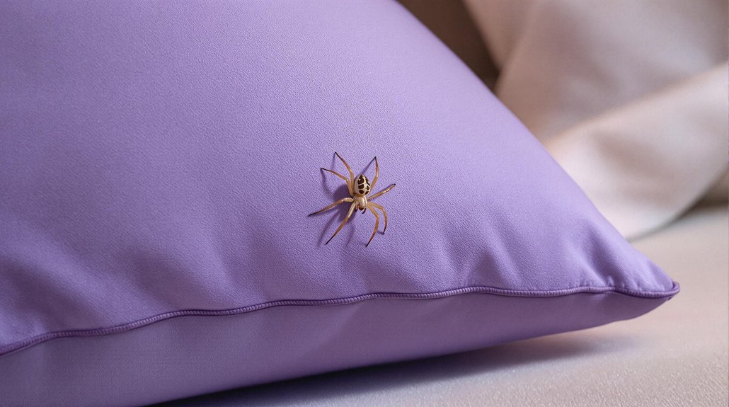 common spiders quiet habitats