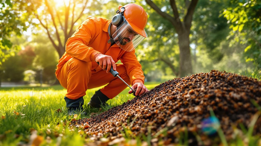 exterminators eliminate fire ants