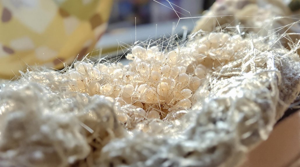 identifying baby spider habitats