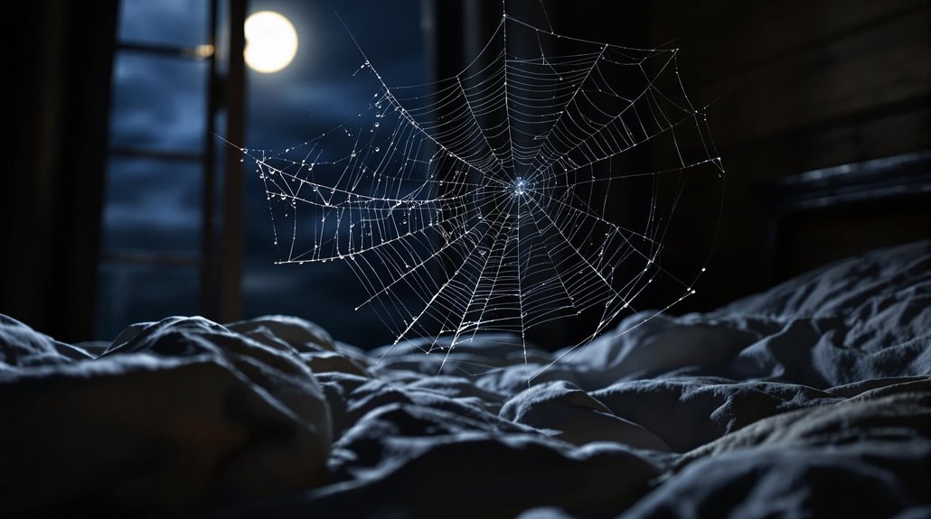 spider presence during sleep