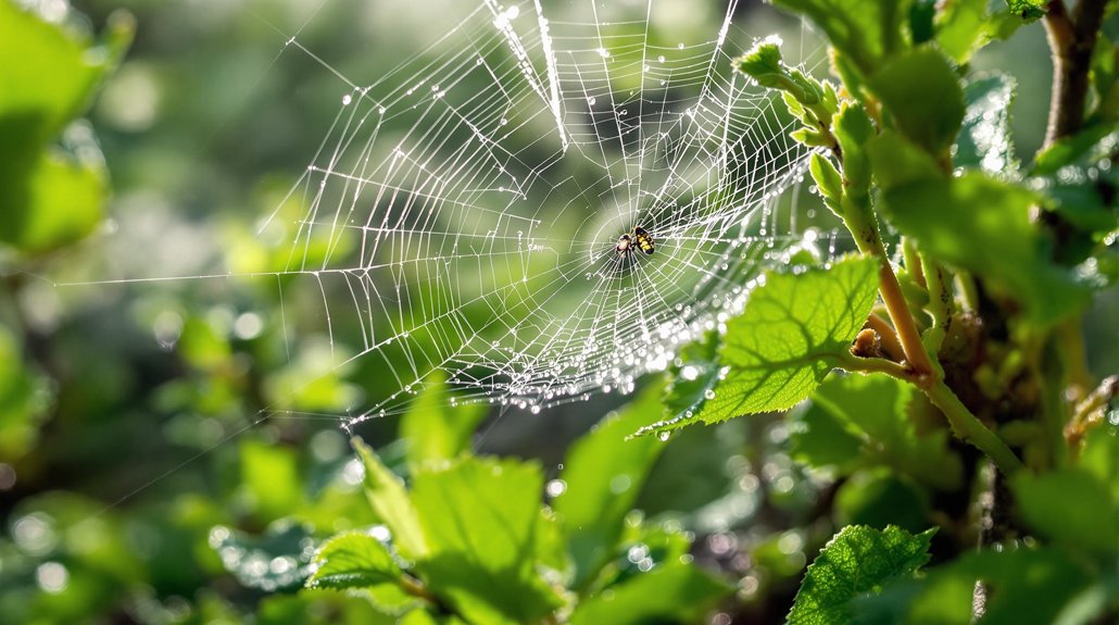 spring spider activity increases